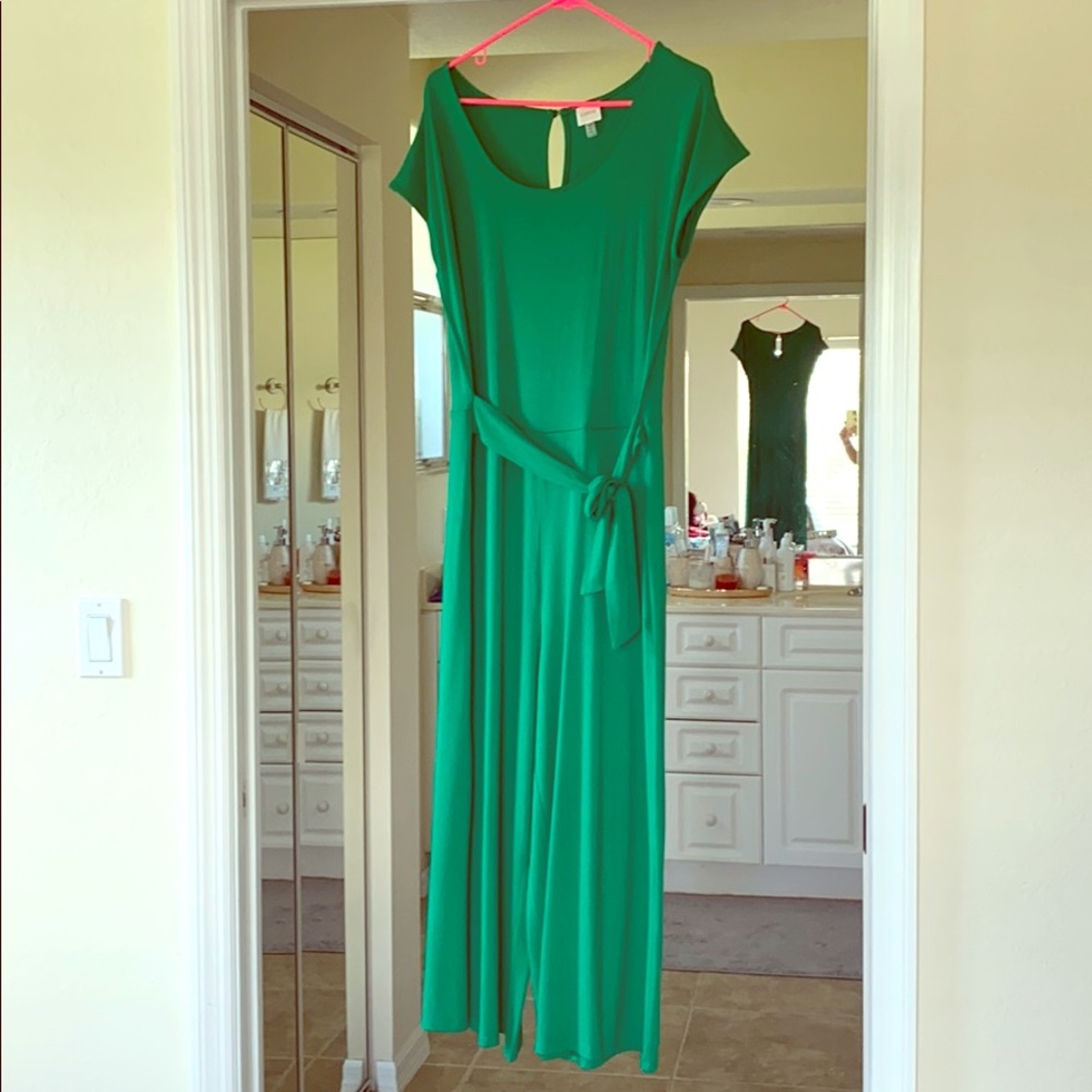 Green Jumpsuit